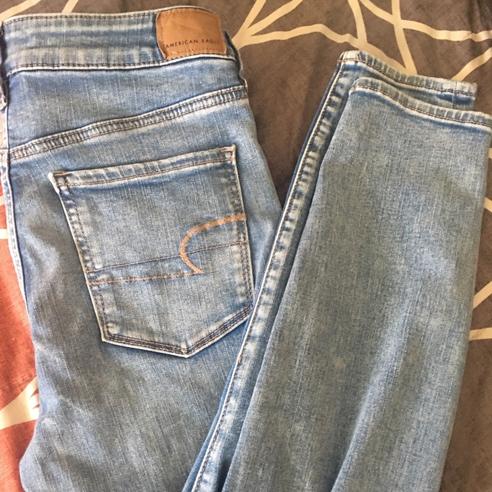 American eagle hi rise jegging